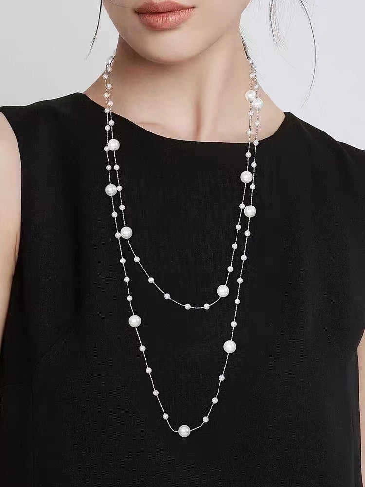 Elegant Pearl Necklace, Fashionable, High-End And Versatile