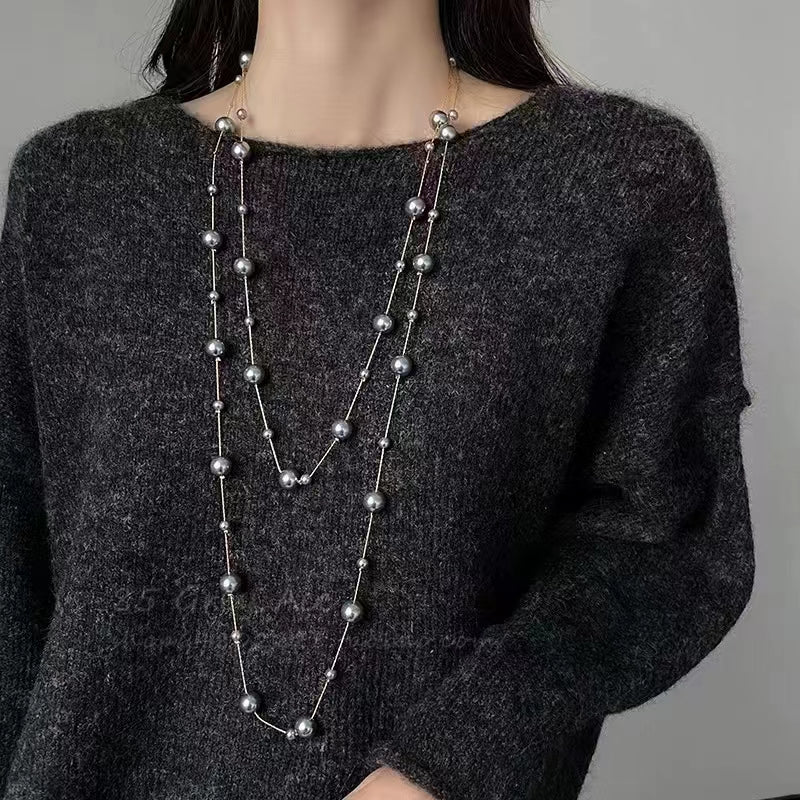 Elegant Pearl Necklace, Fashionable, High-End And Versatile