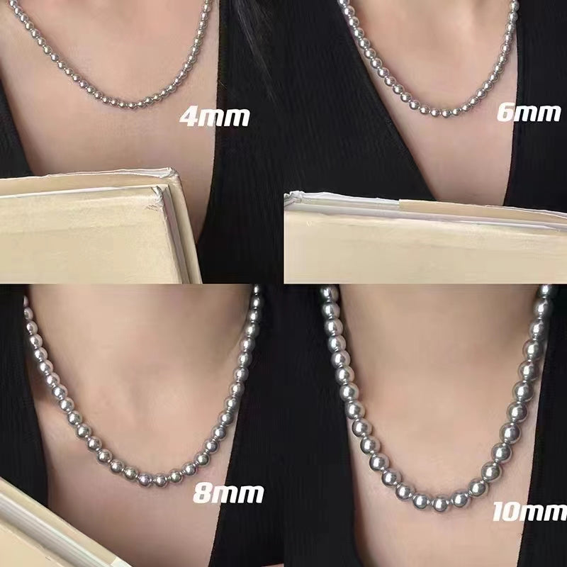 Hot Selling Ball Bead Necklace Fashionable And Advanced