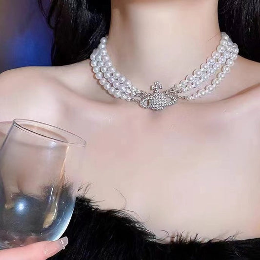 Hot Selling Fashionable High-Grade Pearl Necklace