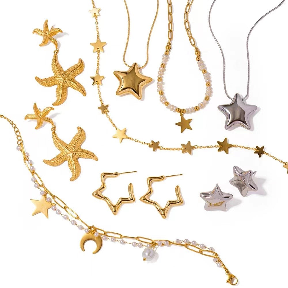 The New Star Series Stainless Steel Jewelry