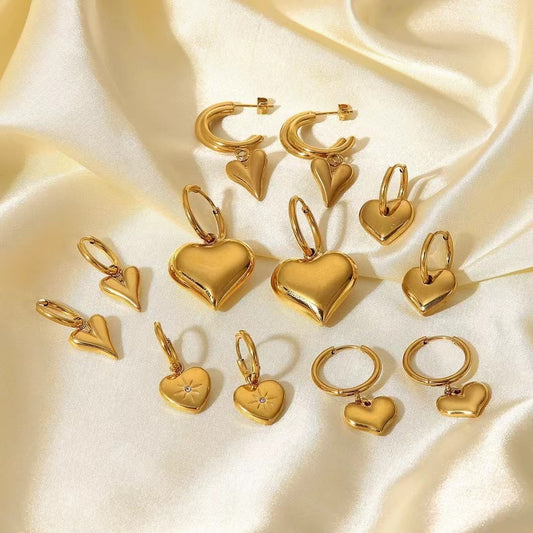 Heart-shaped Earrings