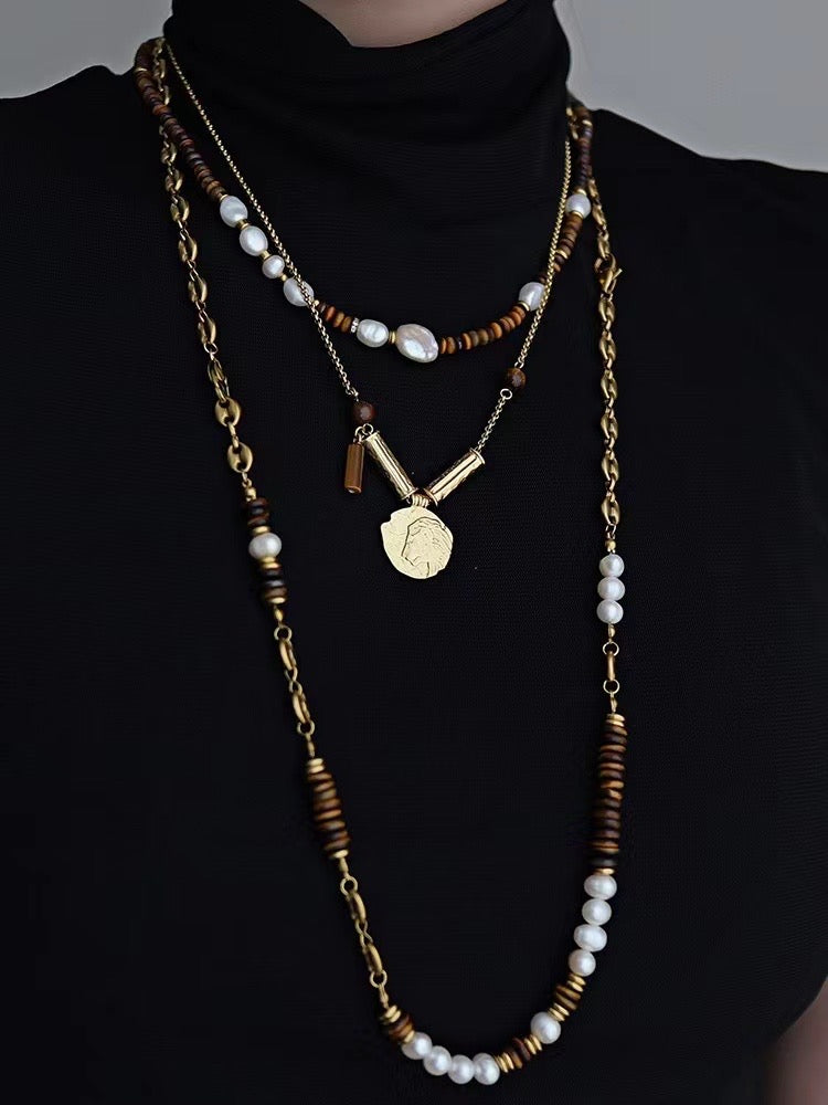 Ethnic Style Necklace Set