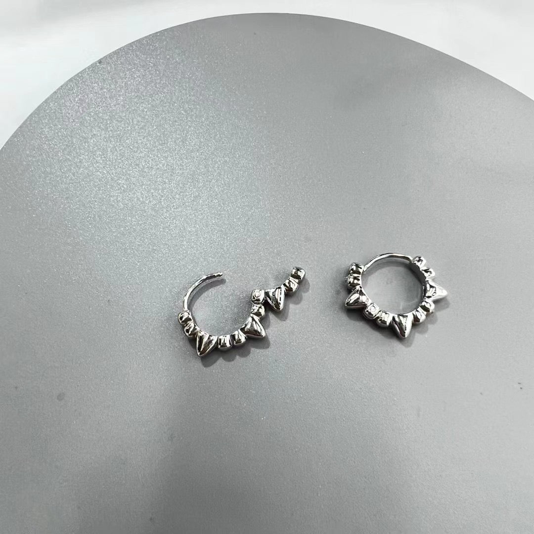 Silver Design Earrings