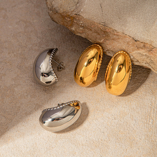 Brushed Gold And Silver Beans, European And American High-End Style