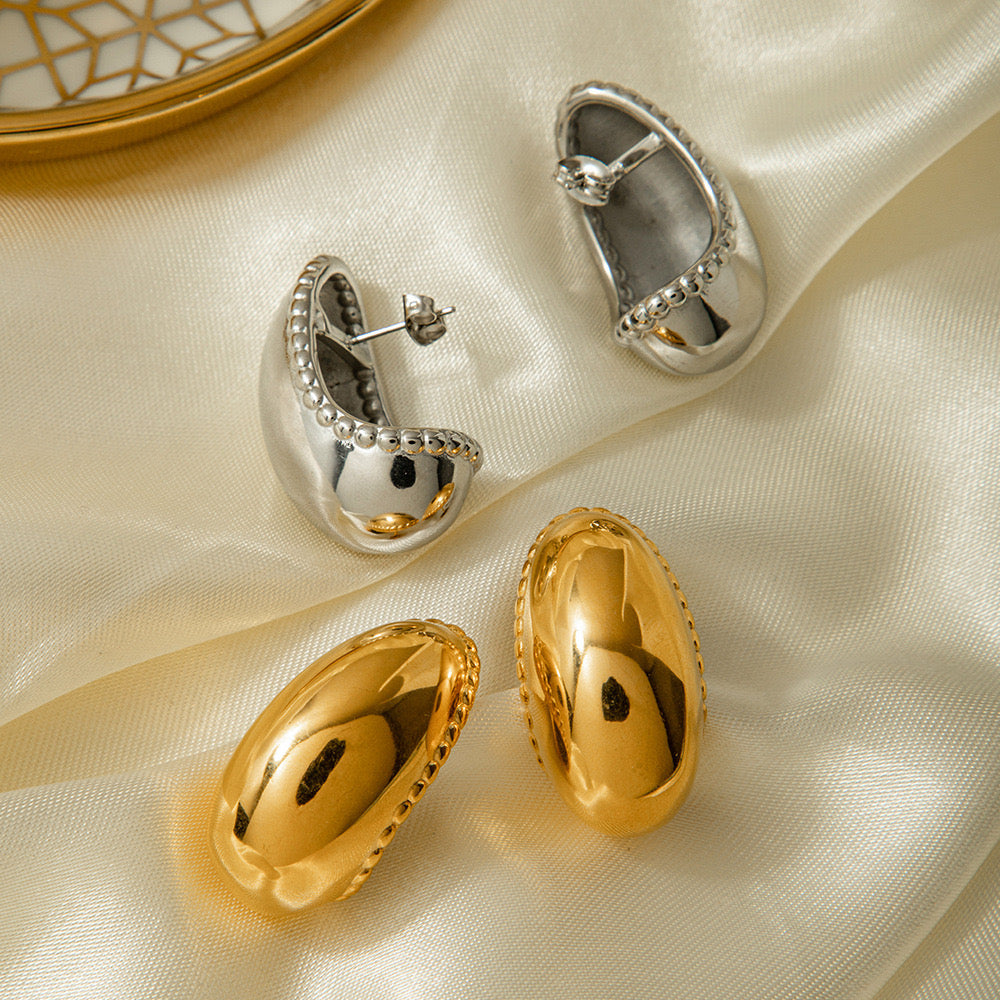 Brushed Gold And Silver Beans, European And American High-End Style