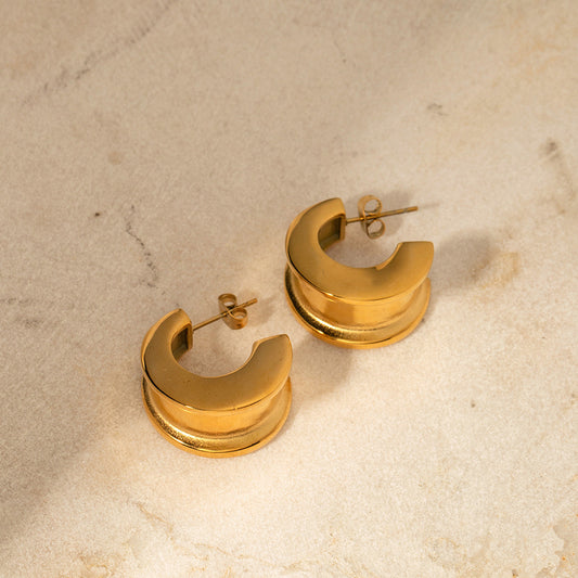 Premium Gold and Silver Earrings