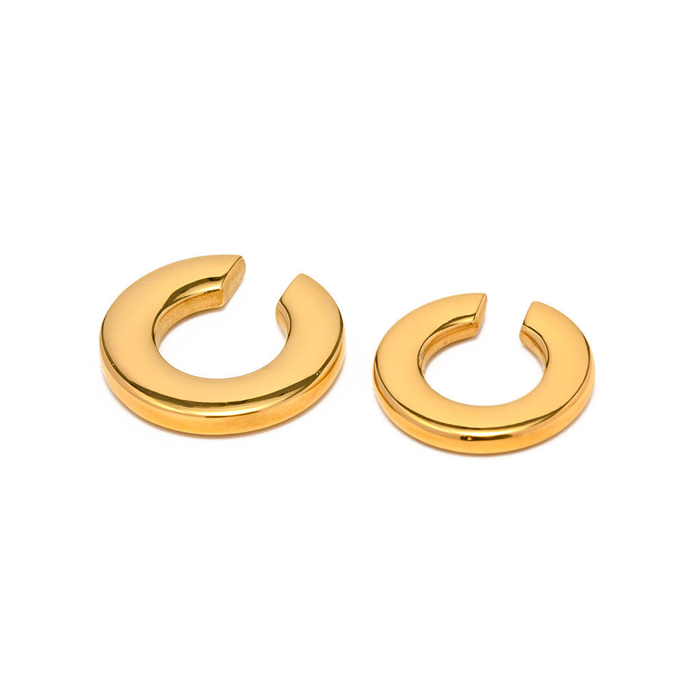 2024Premium Gold Round Earrings