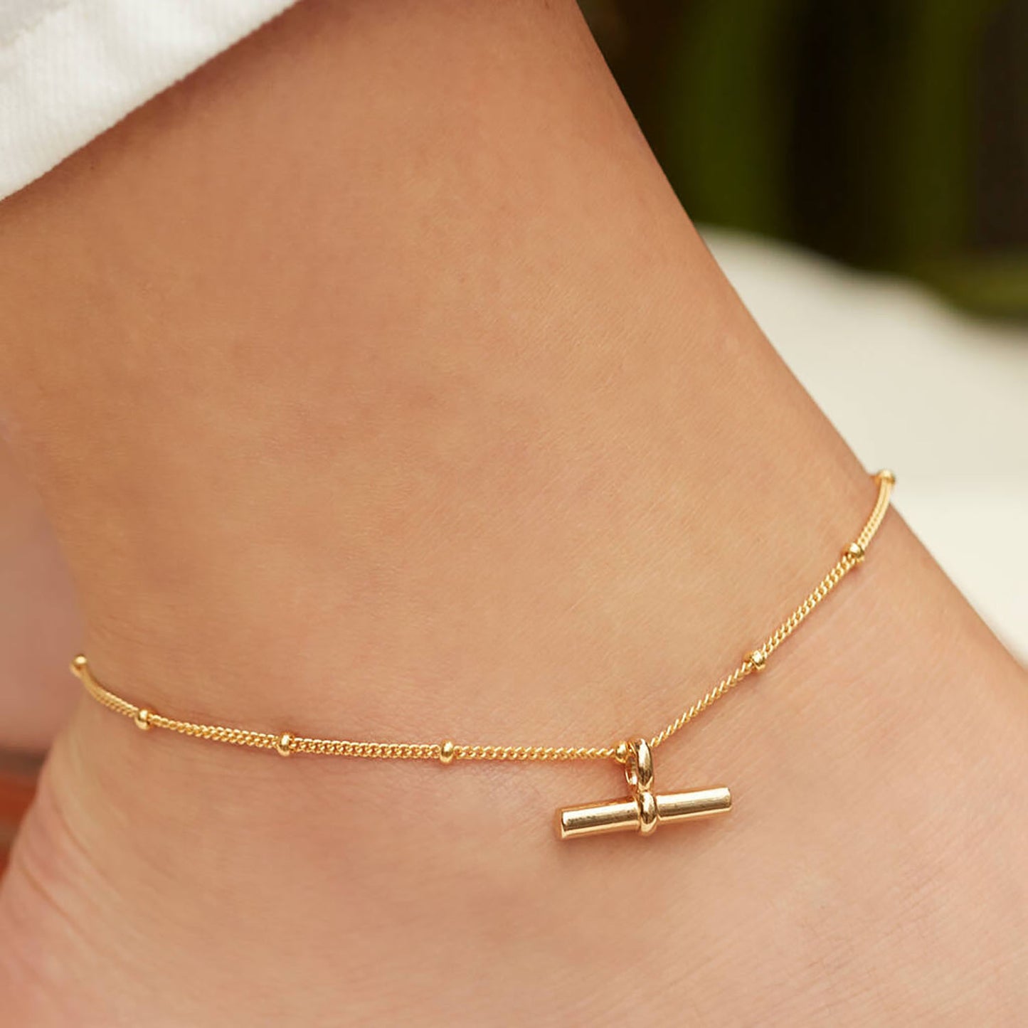 Premium Gold Slim Feet Chain