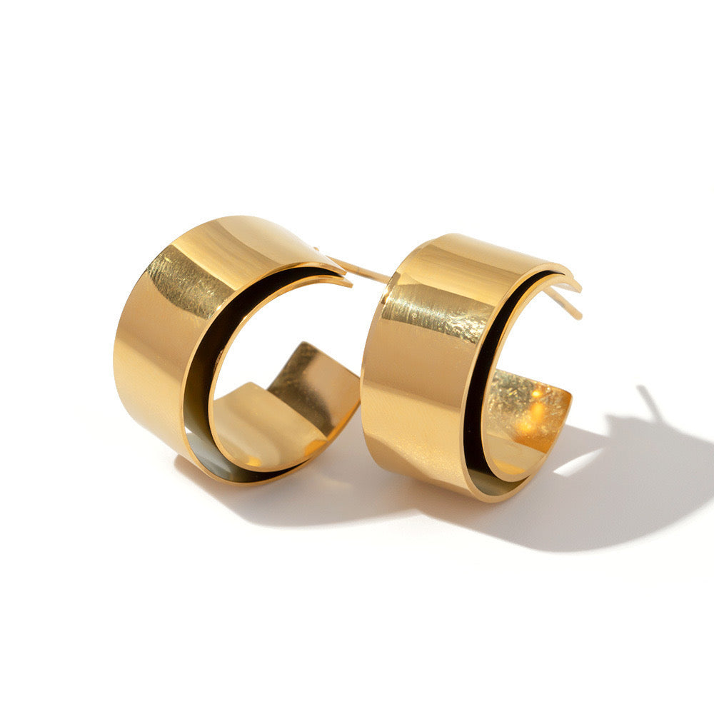 Premium Gold Hollow Earrings