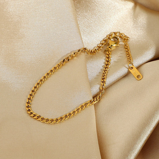 Advanced Gold Chain Bracelet