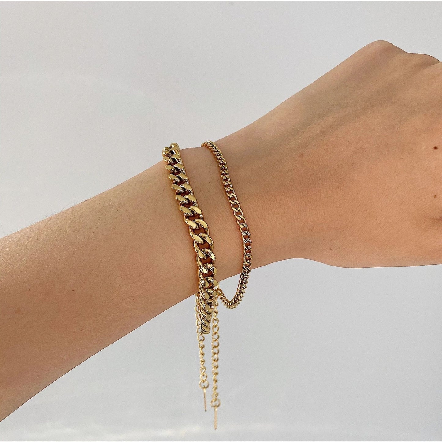 Advanced Gold Chain Bracelet