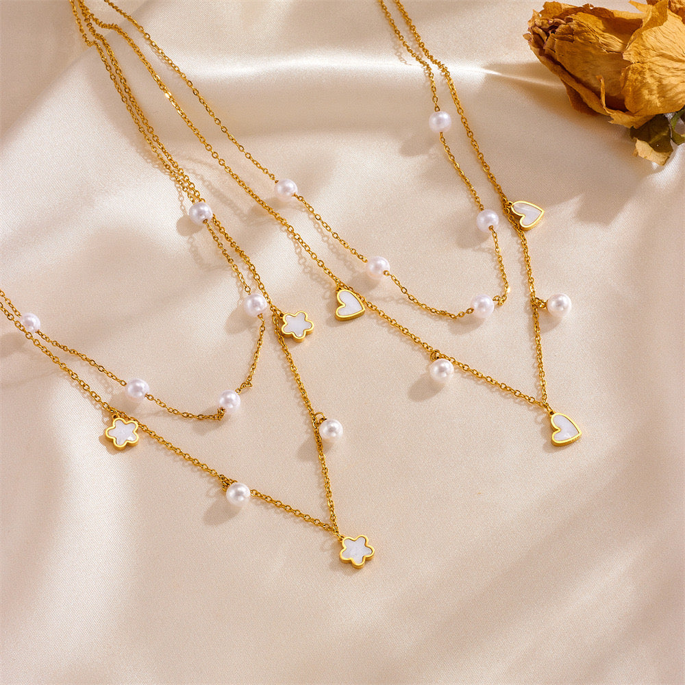 New Elegant High-End Pearl Necklace