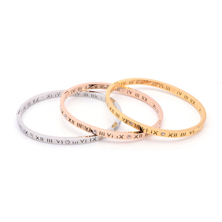 Light Luxury Niche High-End Engraving Bracelet