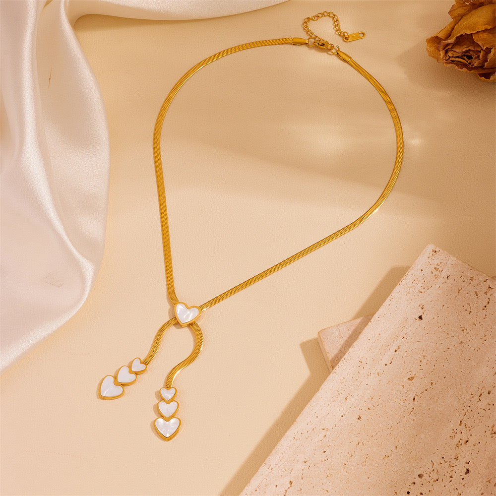 Light Luxury Niche High-End Simple Love Pendant Necklace