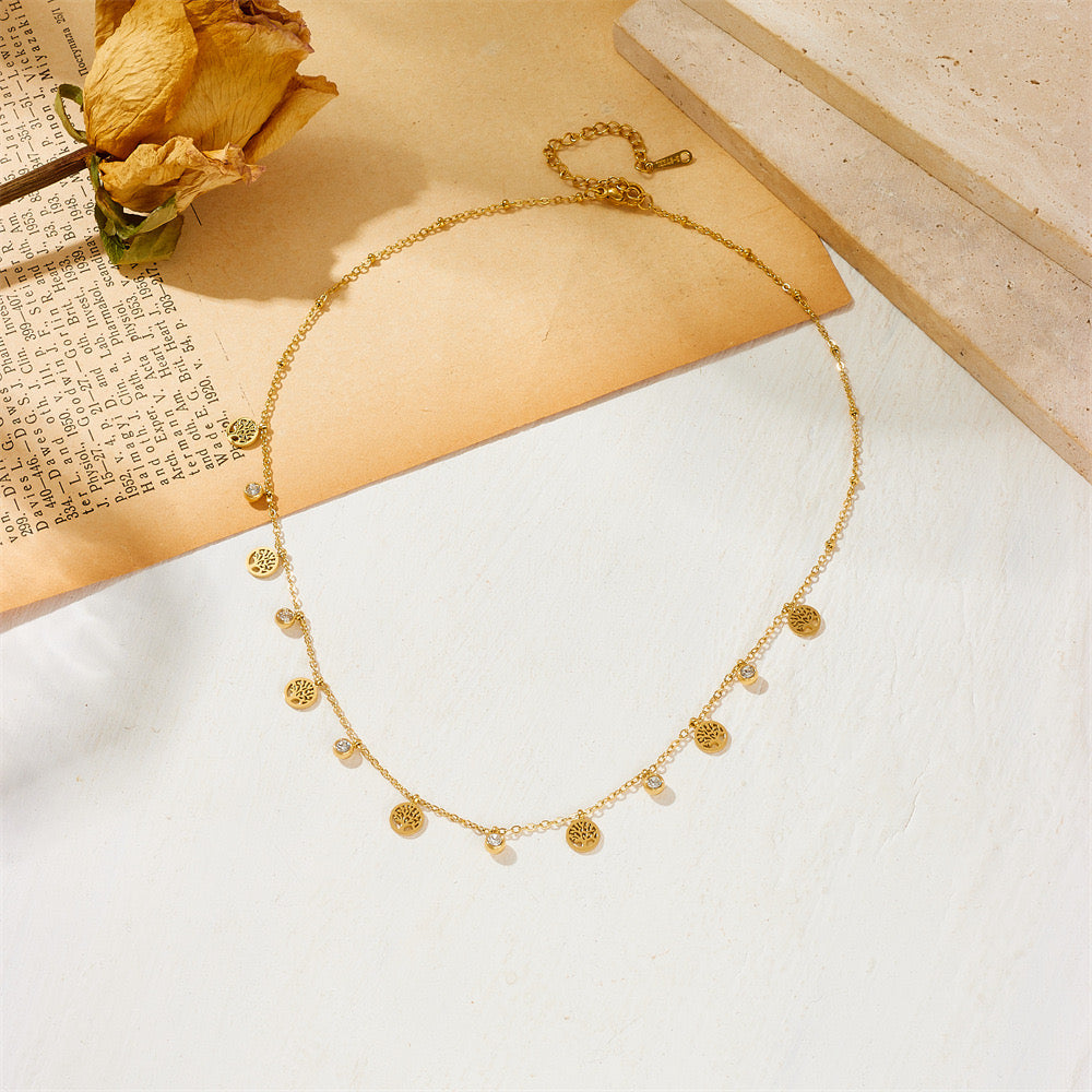 Light Luxury Niche High-End Simple Pendant Necklace