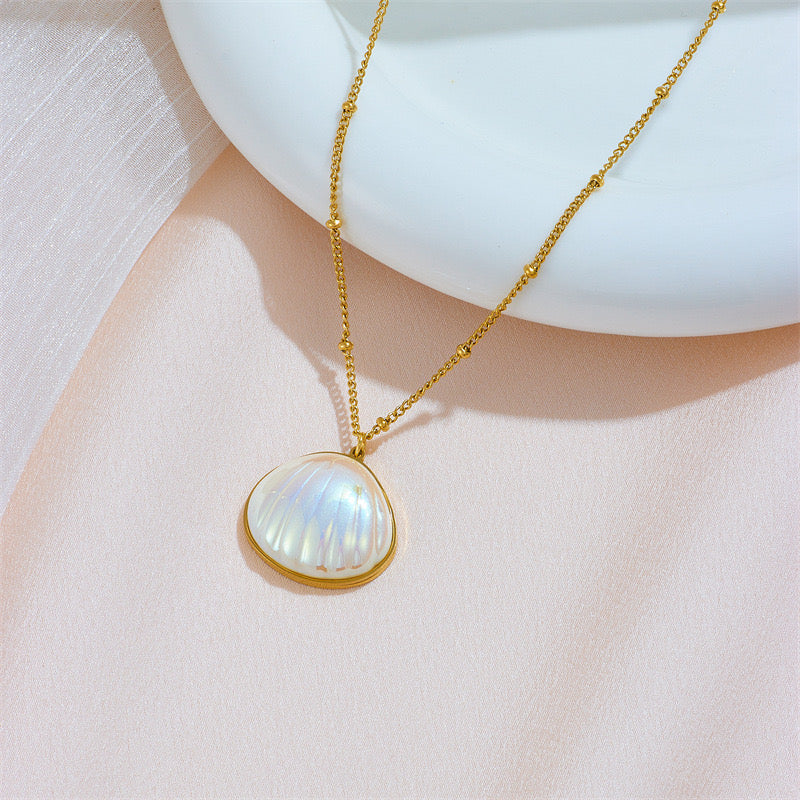 Ins Style High-End Light Luxury Temperament Versatile Large Gemstone Thin Chain