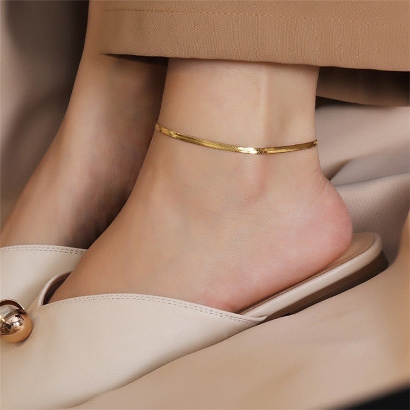 Ins Style High-End Light Luxury Temperament Versatile Anklet