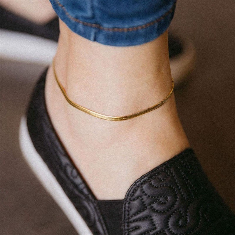 Ins Style High-End Light Luxury Temperament Versatile Anklet