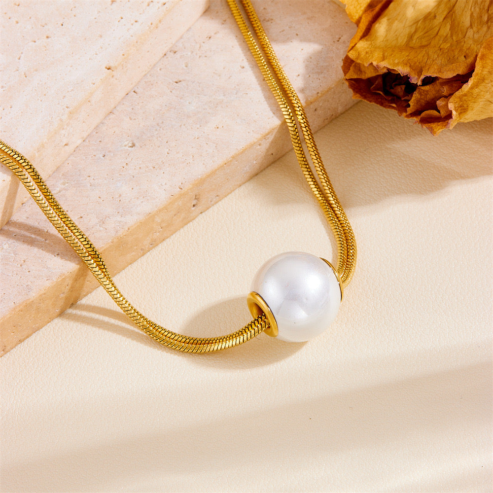 Ins Style High-End Light Luxury Pearl Necklace