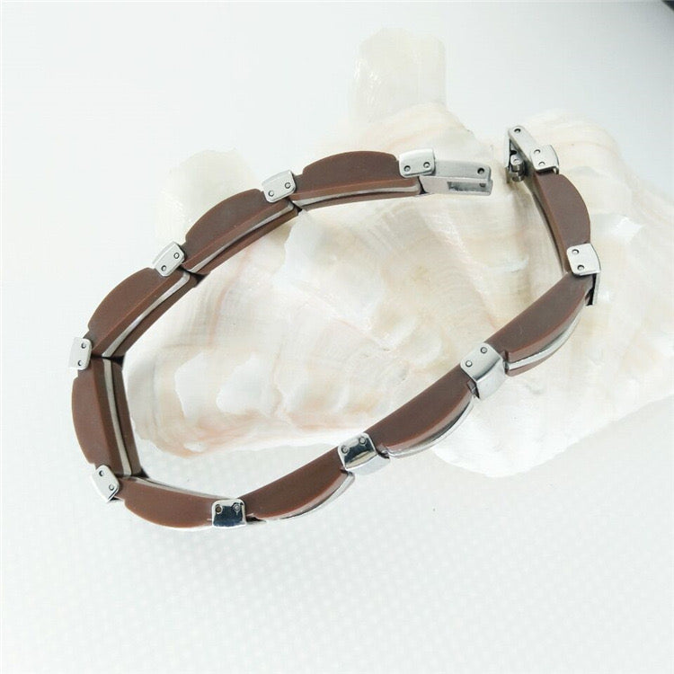 Advanced Simple Brown Beaded Bracelet