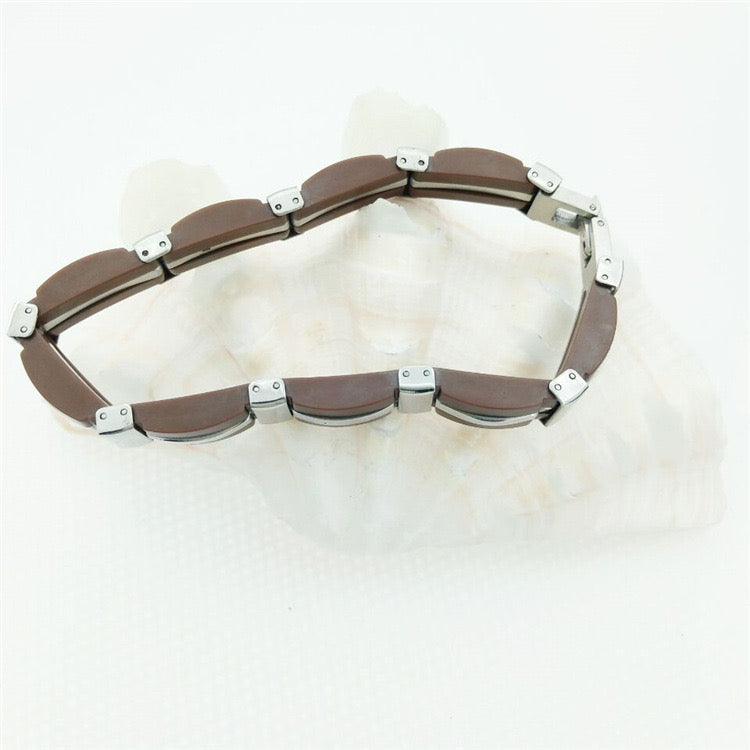 Advanced Simple Brown Beaded Bracelet