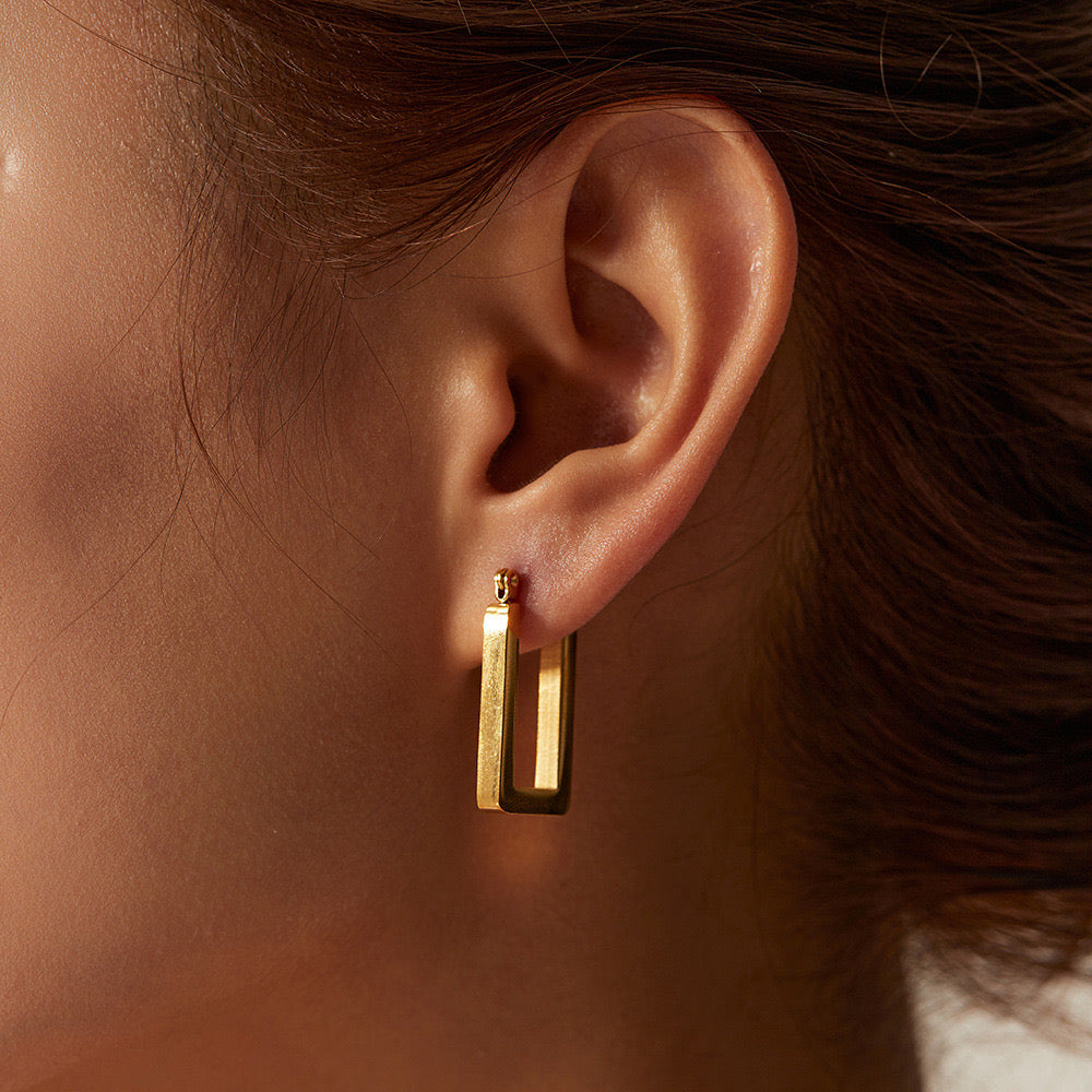 High-End Gold Multi-Style Earrings