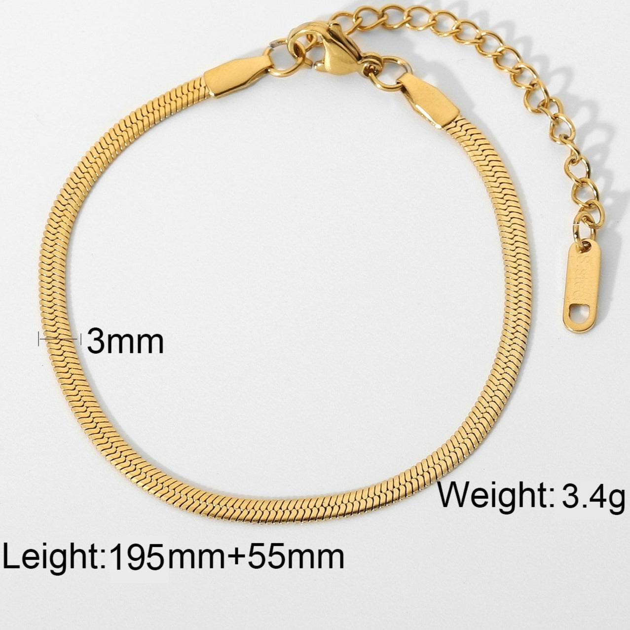 High-End Golden Multi-Style Bracelets