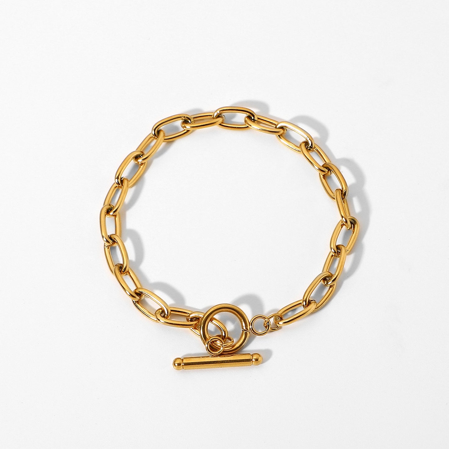 High-End Golden Multi-Style Bracelets