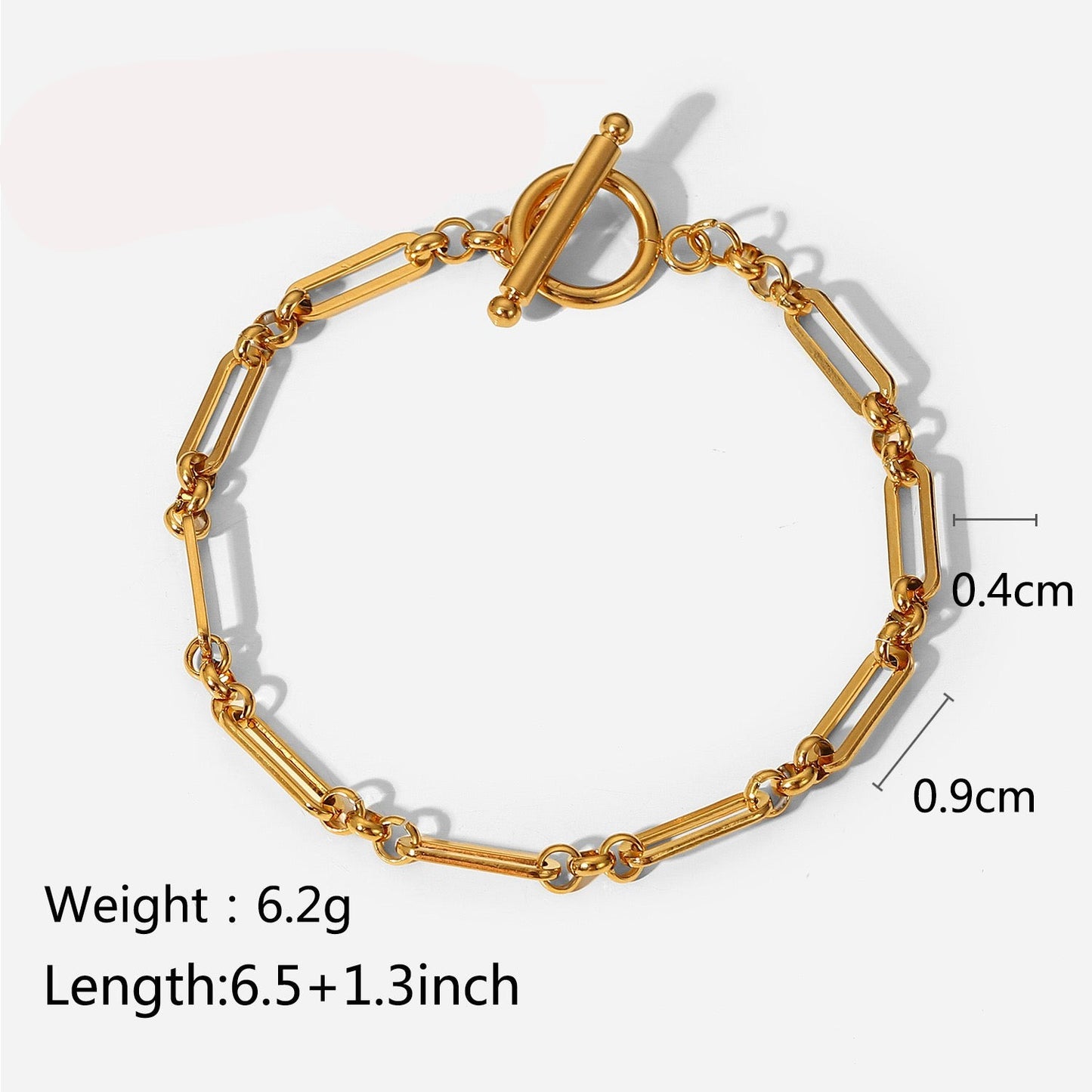 High-End Golden Multi-Style Bracelets