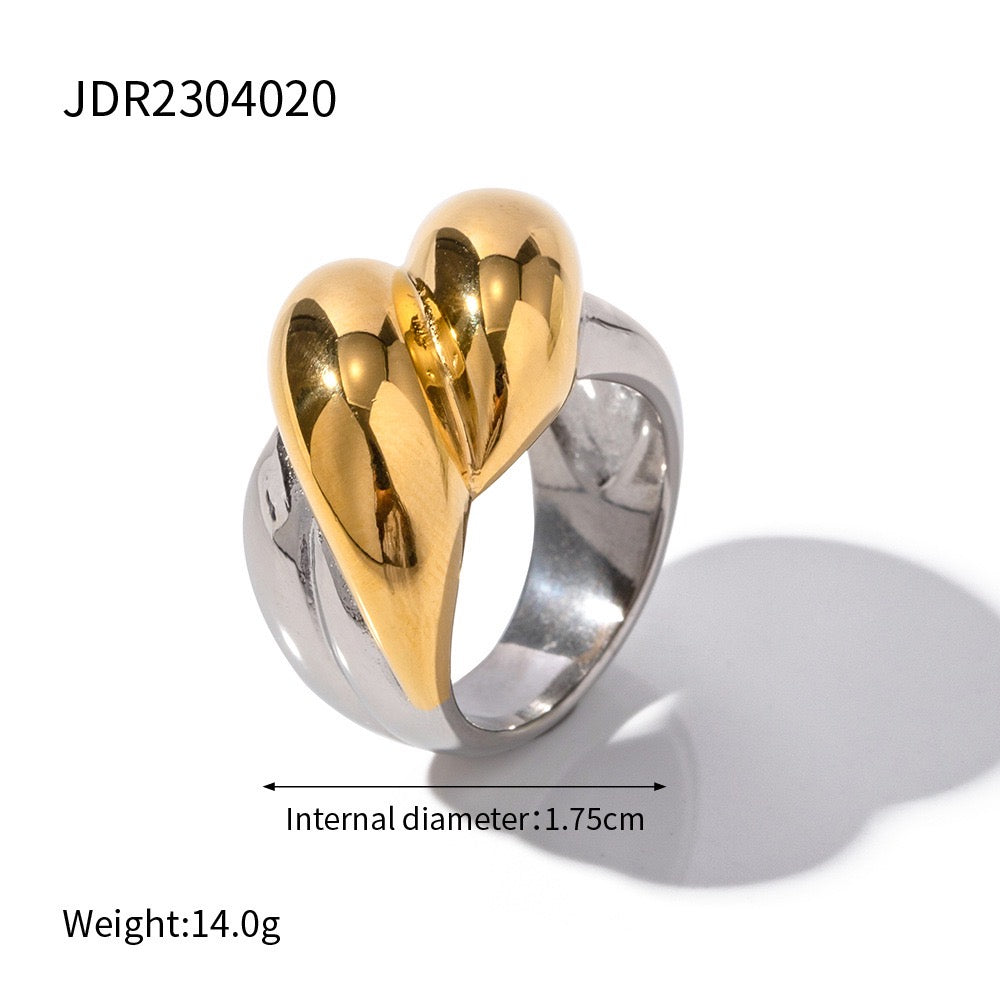 Premium Gold And Silver Multi-Style Rings