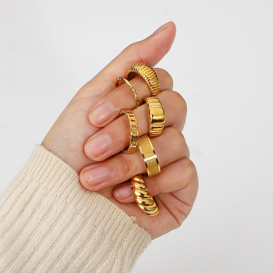 Premium Gold Multi-Style Rings