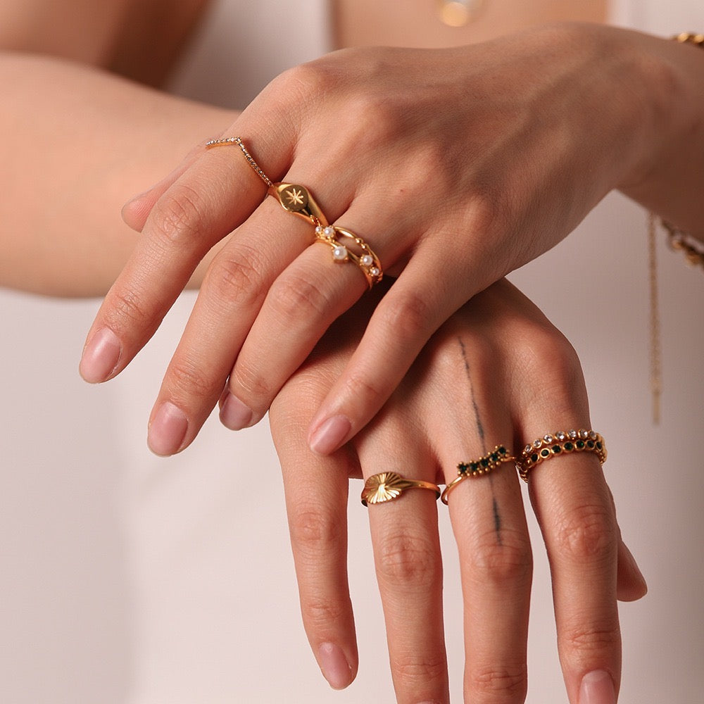 Premium Gold Multi-Style Rings