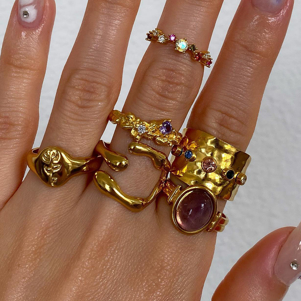 Premium Gold Multi-Style Rings