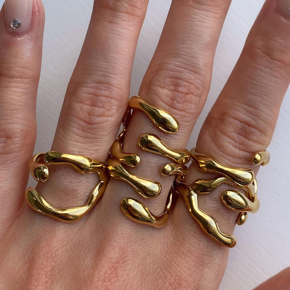 Premium Gold Multi-Style Rings