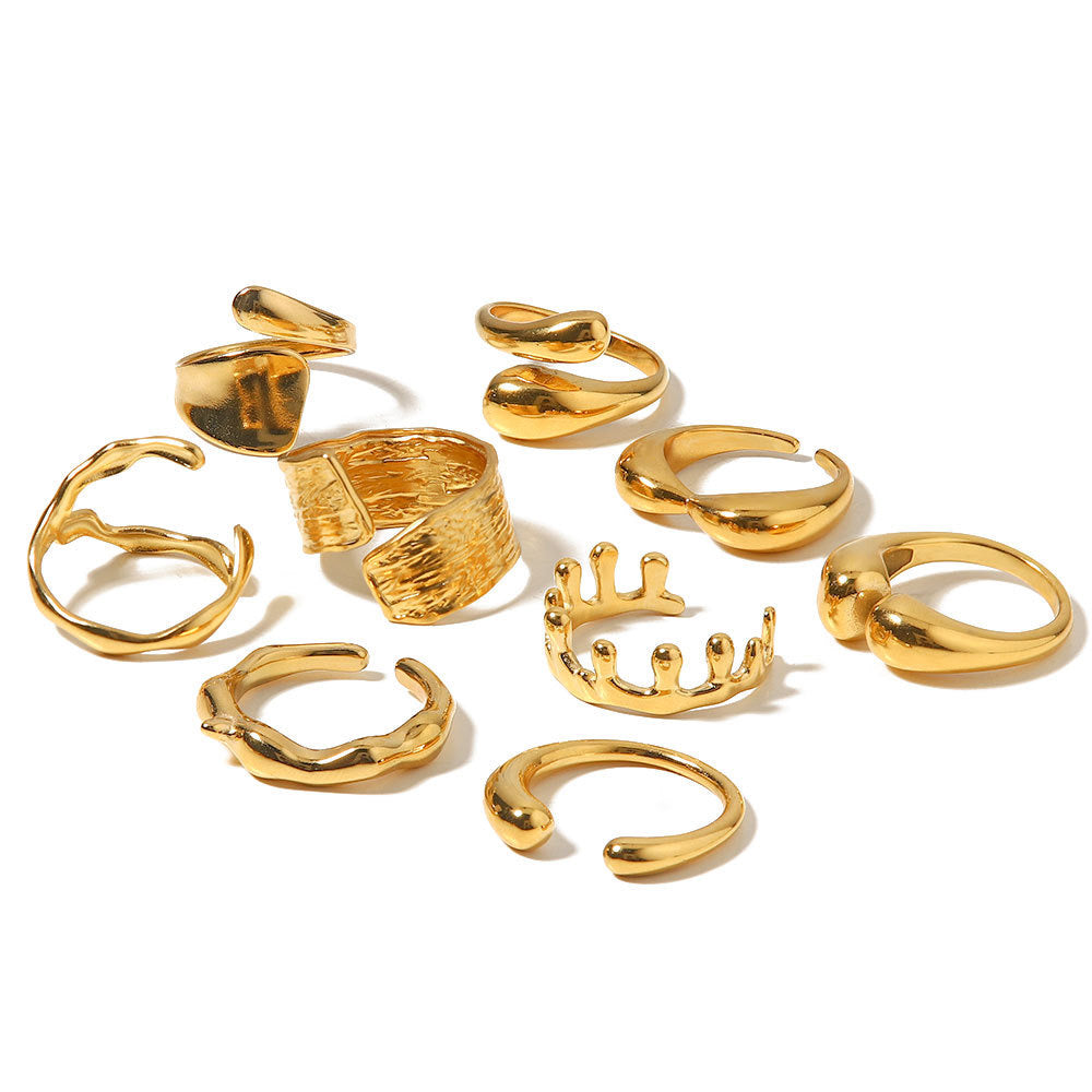 Premium Gold Multi-Style Rings