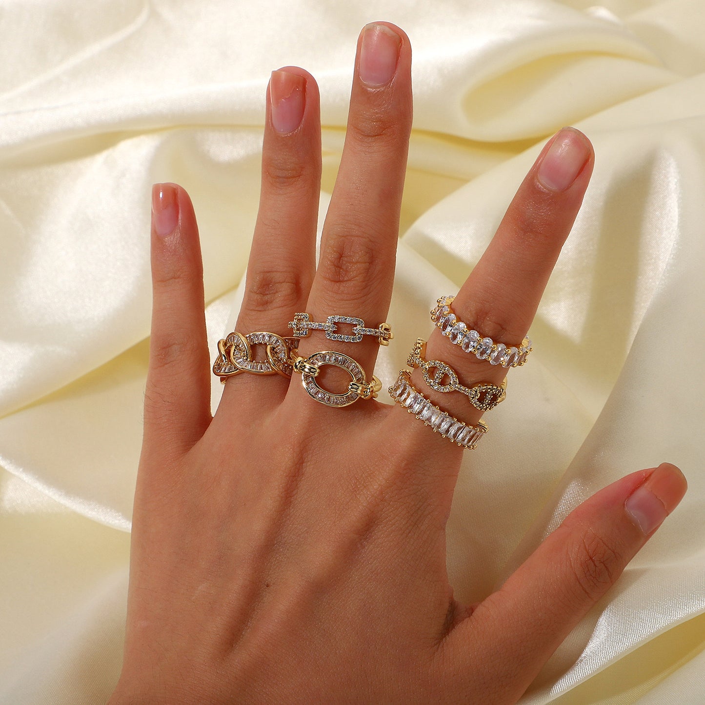 Premium Gold Multi-Style Rings