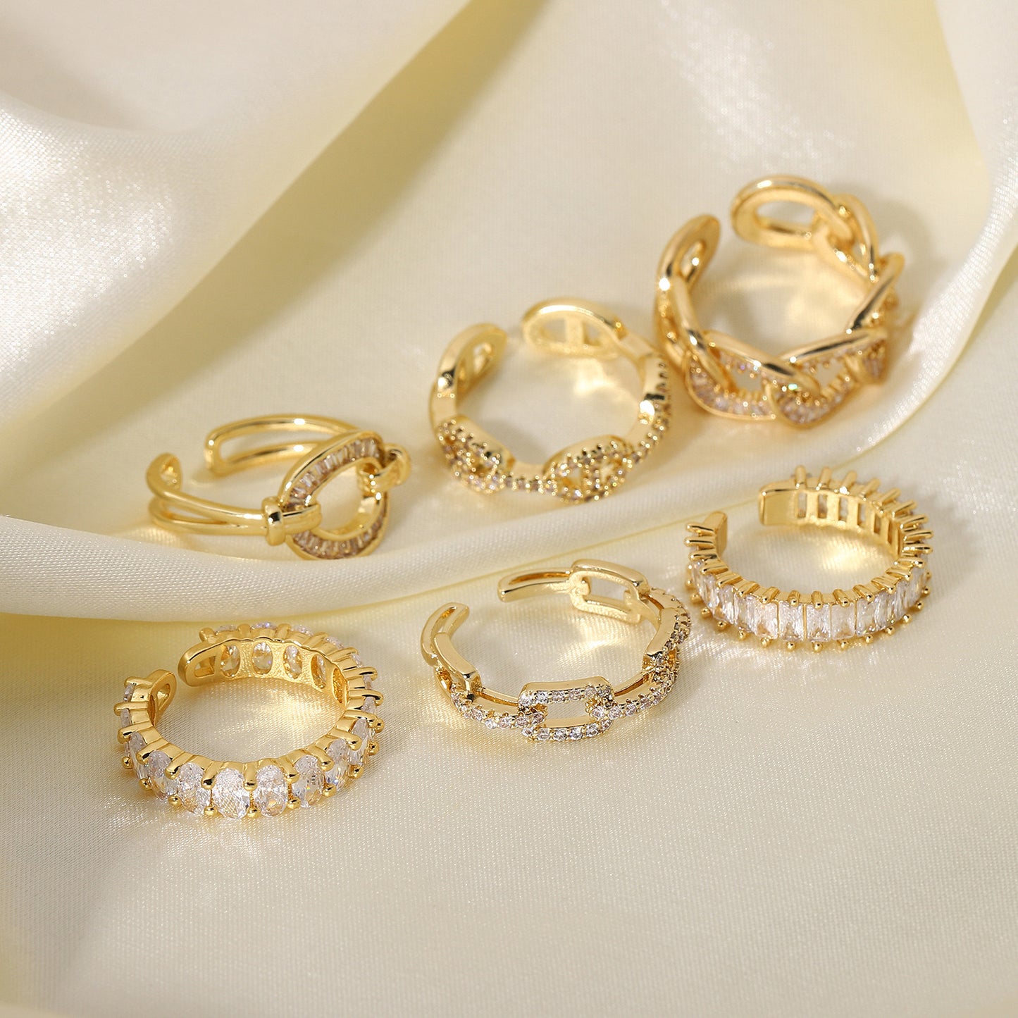 Premium Gold Multi-Style Rings