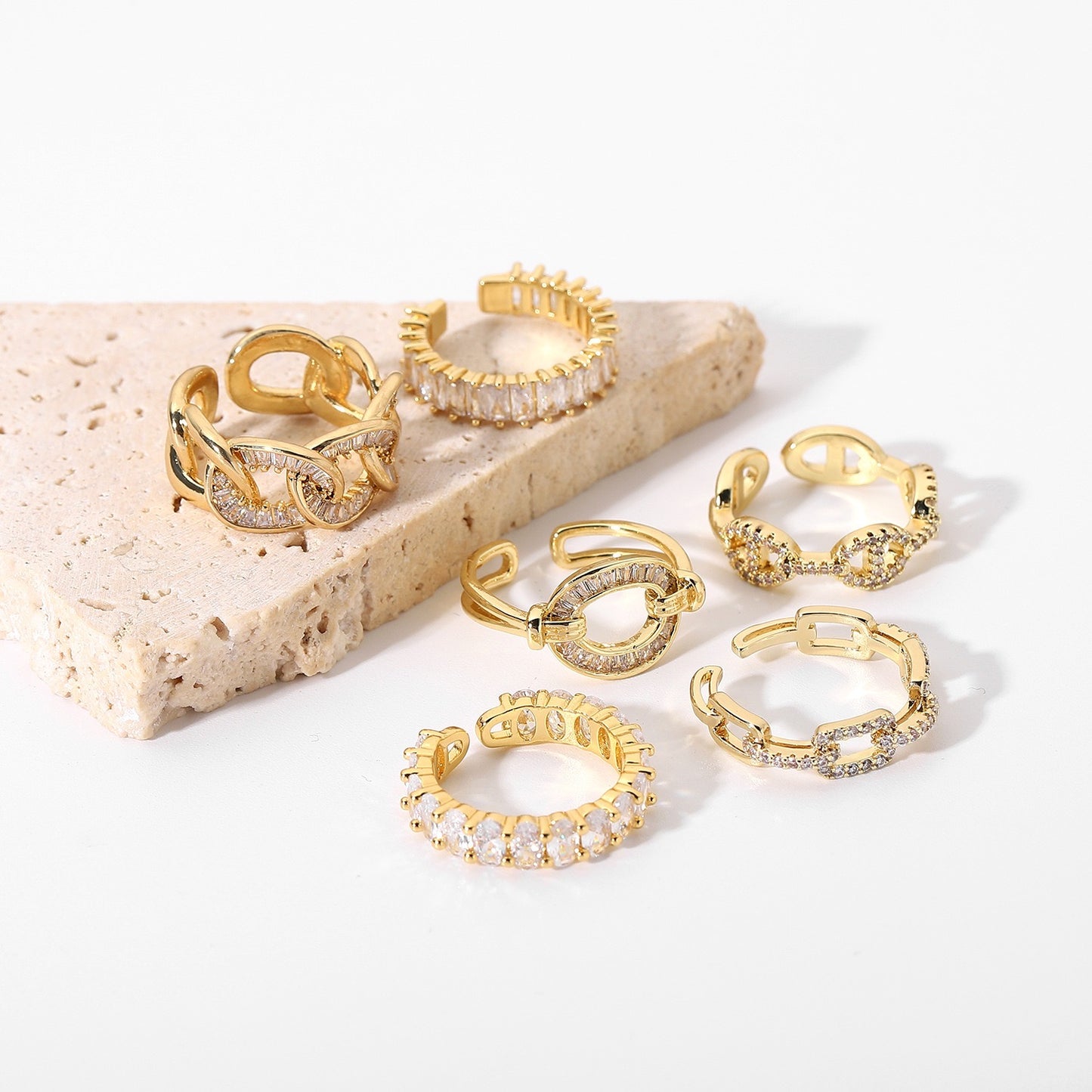 Premium Gold Multi-Style Rings