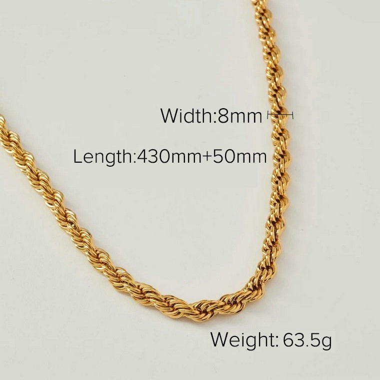 Multiple chains and multiple styles vintage gold necklace