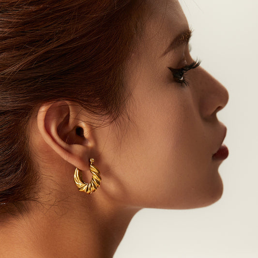 Gold Multi-Style Twist Earrings