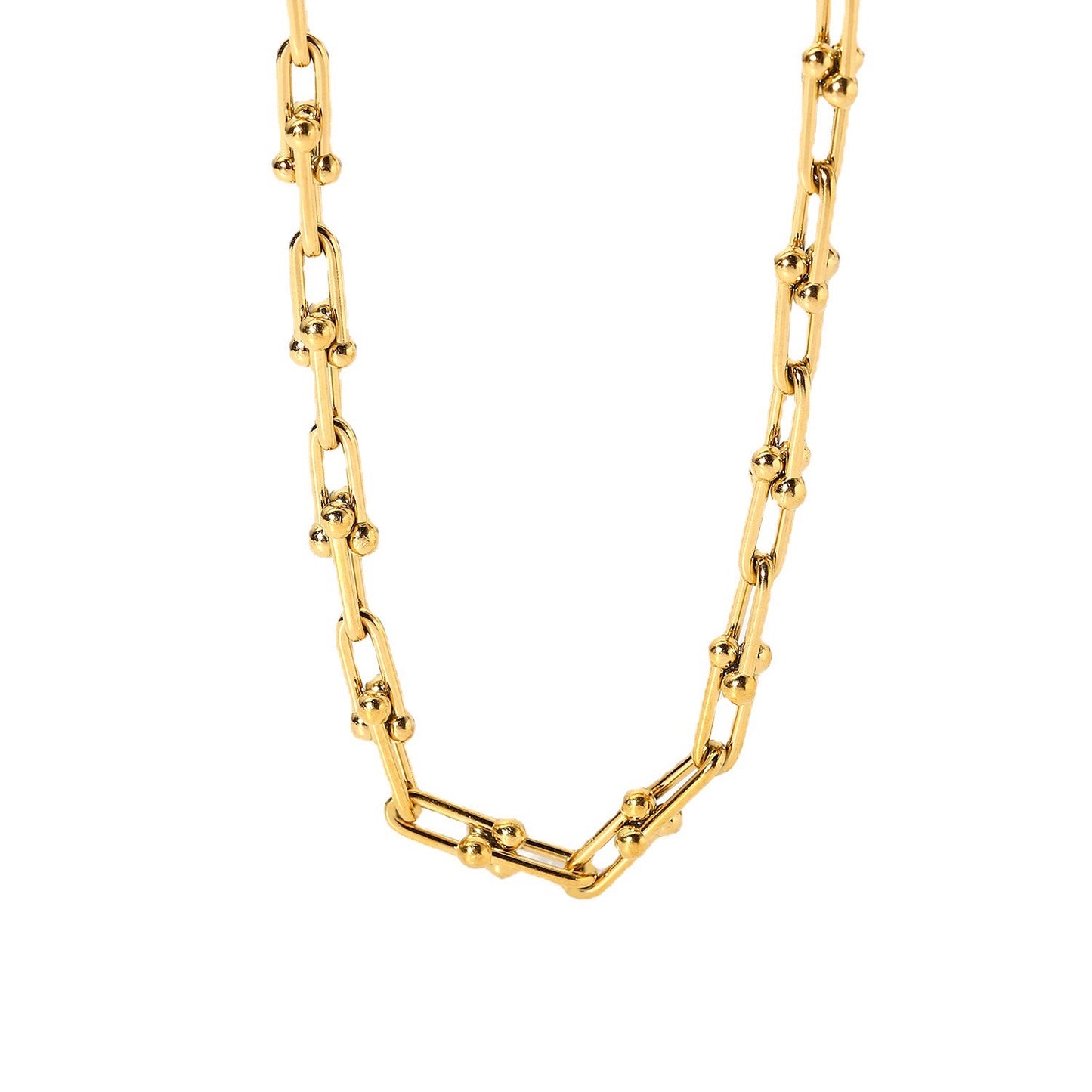 New Niche Design Gold Chain Characteristic Necklace With Personality