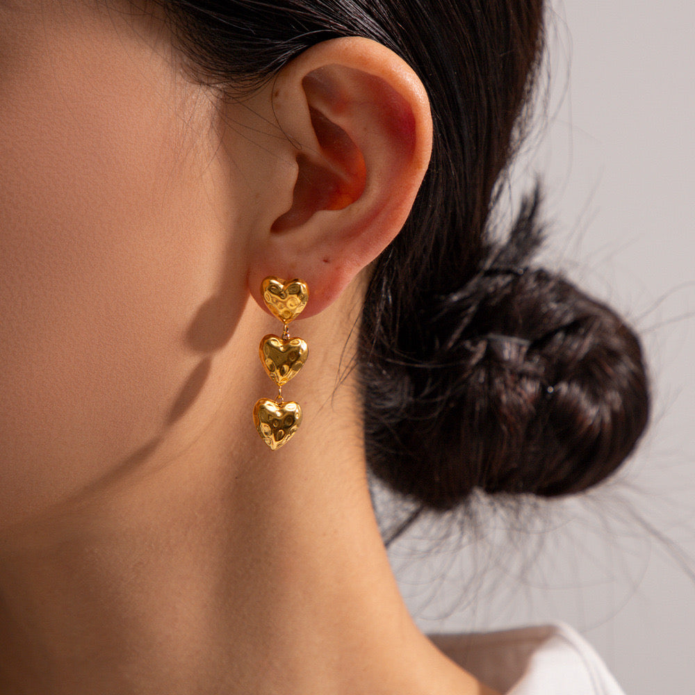 Love Earrings For Women, Niche Design, Light And Luxurious