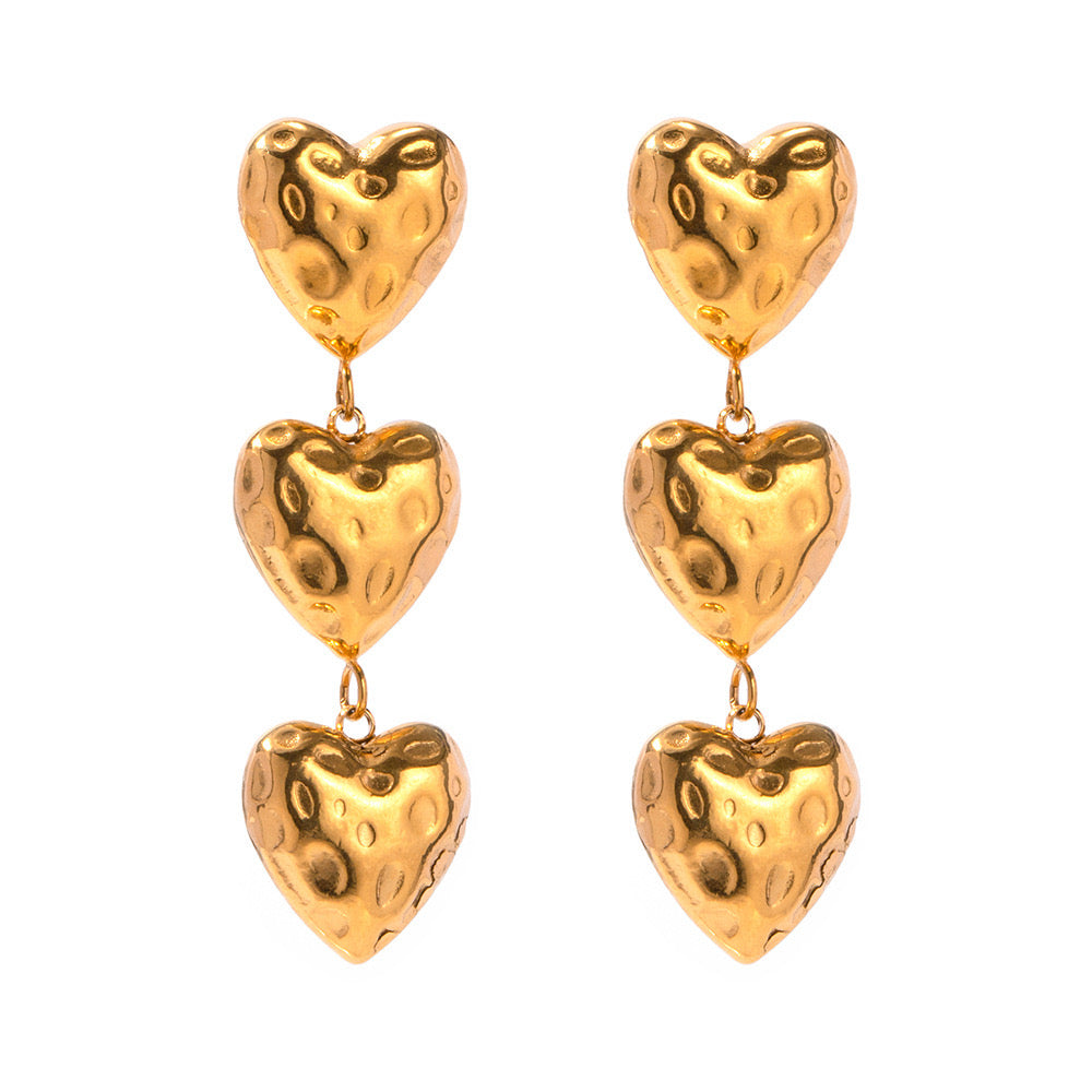 Love Earrings For Women, Niche Design, Light And Luxurious