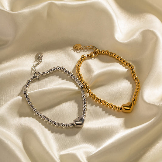 Versatile Niche Design High-End Light Luxury Love Chain Bracelet