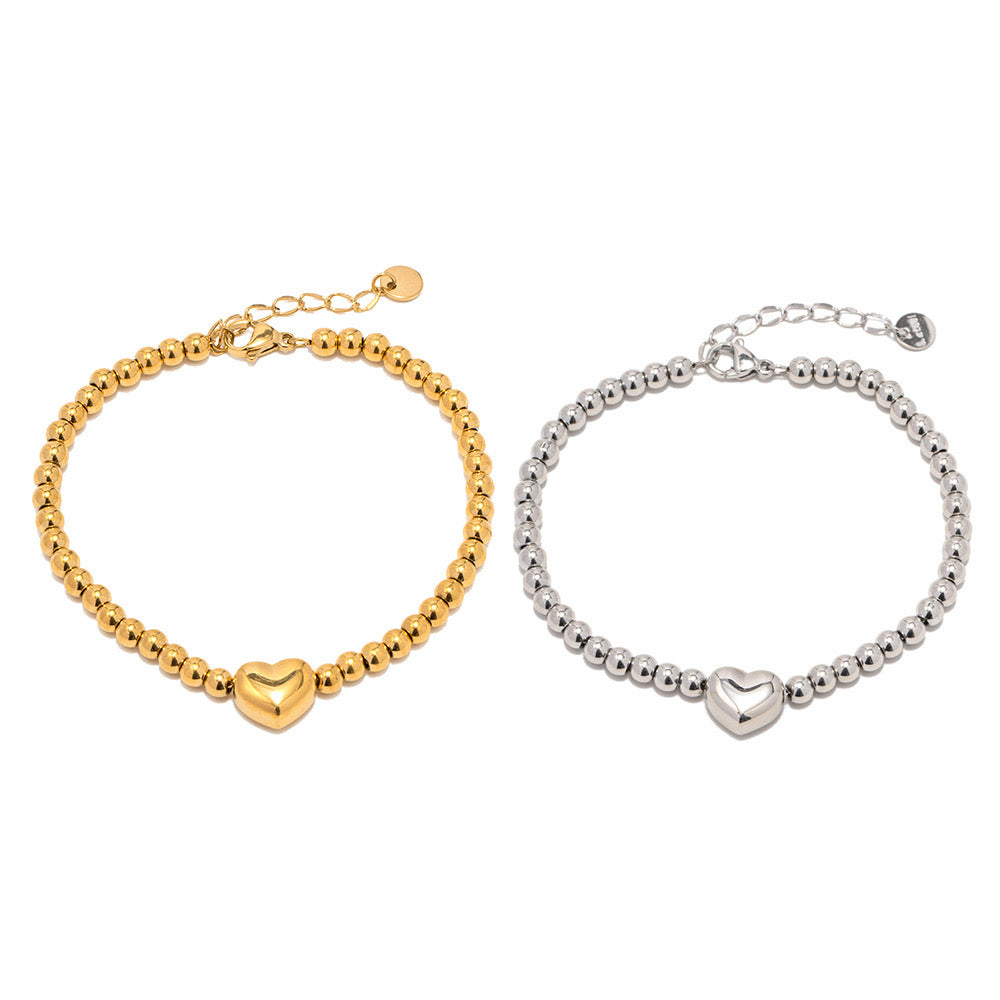 Versatile Niche Design High-End Light Luxury Love Chain Bracelet