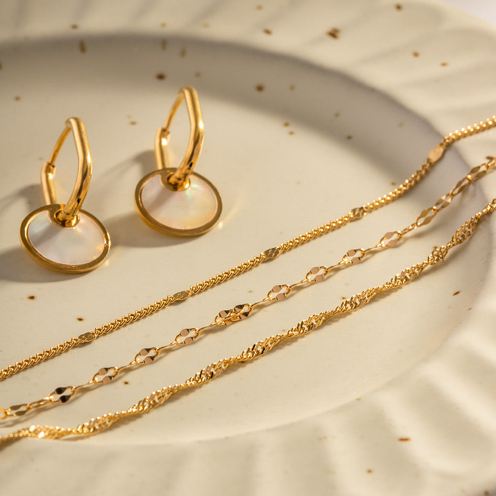 Versatile Niche Design, High-End Luxury Gold Necklace