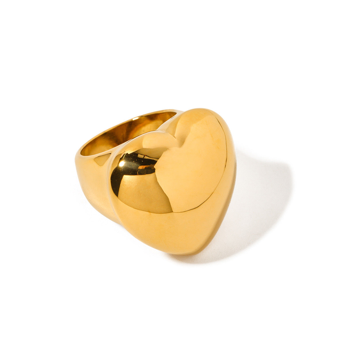 Niche Design High-End Luxury Heart-Shaped Ring