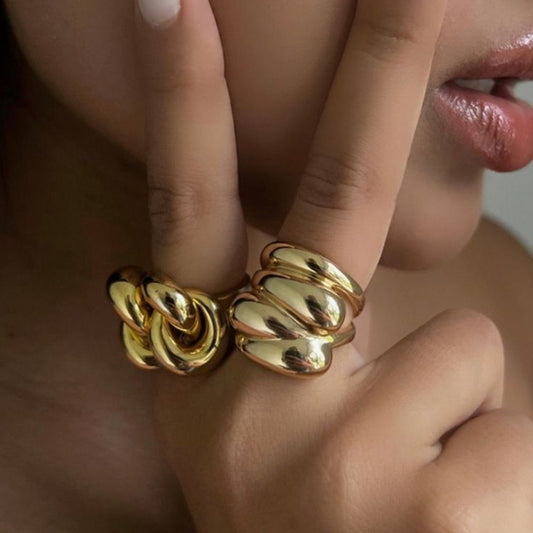 INS High-End Luxury, Exquisite And Versatile Chain Ring