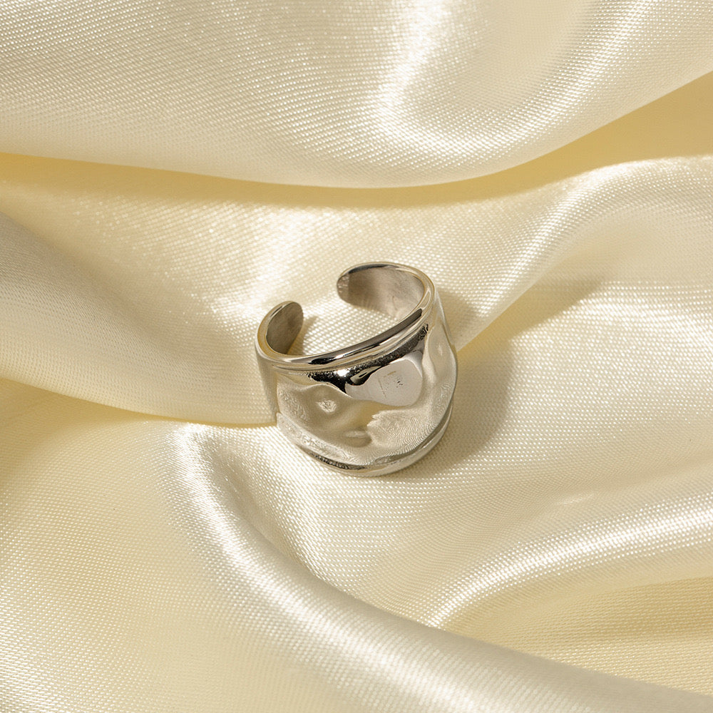 INS High-End Luxury, Exquisite And Versatile Wide Ring